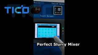 詳細: スラリー混合操作用 150ml プラネタリー真空ミキサー