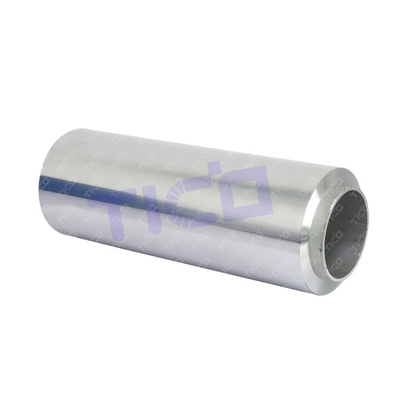 片側から磨いた電池 アルミホイル 76mm